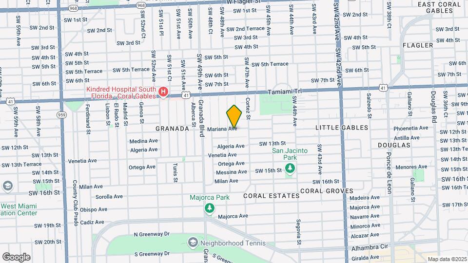 834 Mariana Ave Mapa y Detalles de la Ubicación