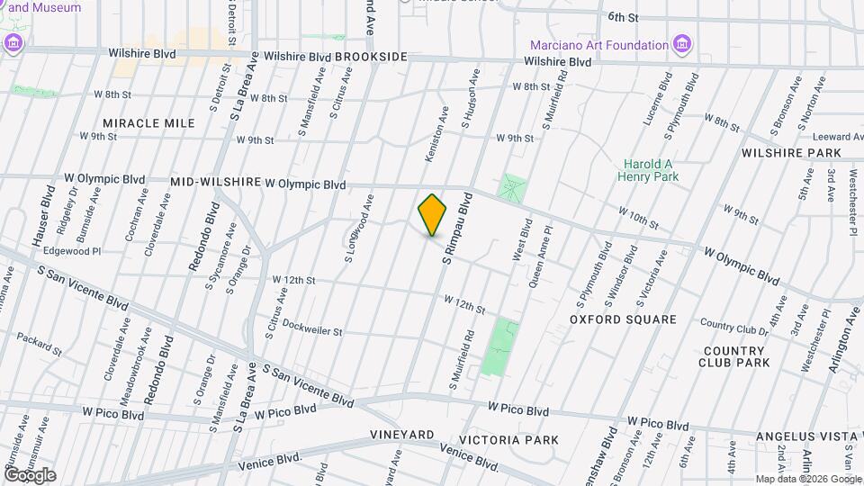 4770 Edgewood Pl Map and Location Details