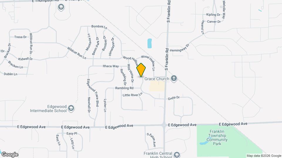 5624 Wood Hollow Dr Map and Location Details