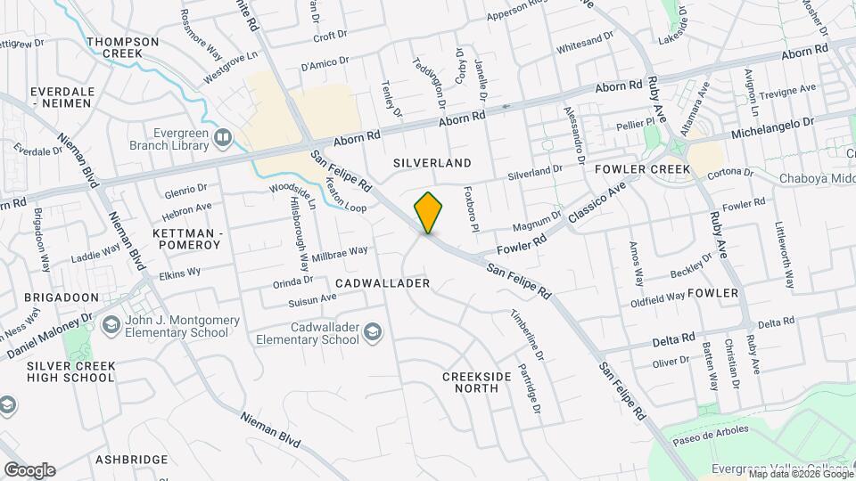 3557 San Felipe Rd Map and Location Details