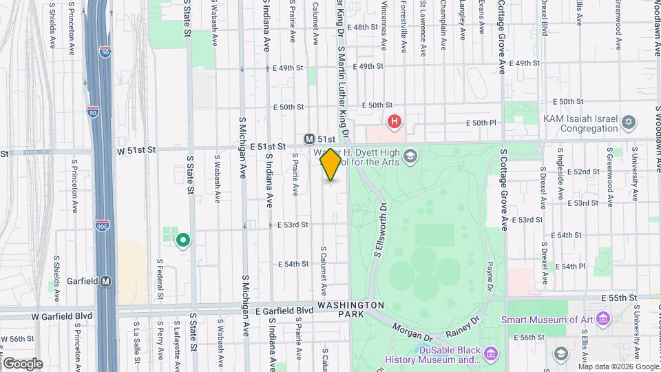 5158 S King Dr Map and Location Details