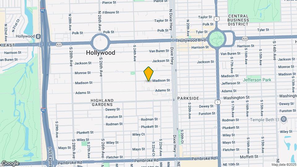 2244 Madison St Map and Location Details