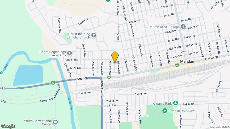 205 8th Ave NW Map and Location Details