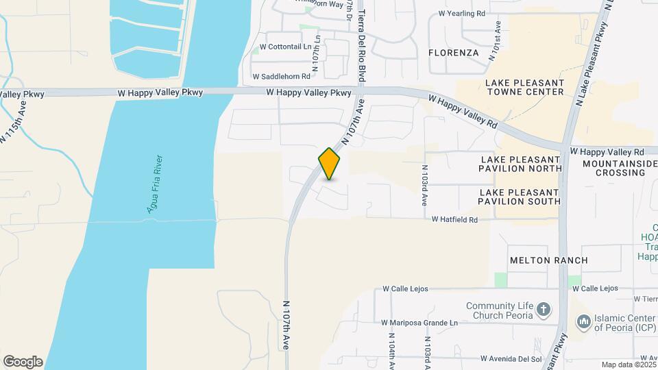 10654 W Anna Ave Mapa y Detalles de la Ubicación