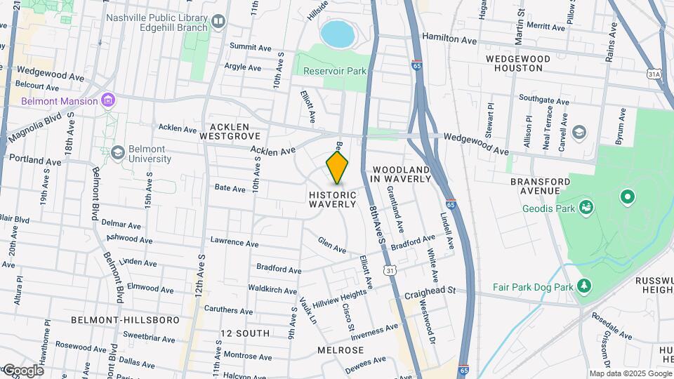 820 S Douglas Ave, Unit #B Mapa y Detalles de la Ubicación