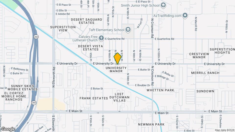 9708 E Baltimore Cir Map and Location Details