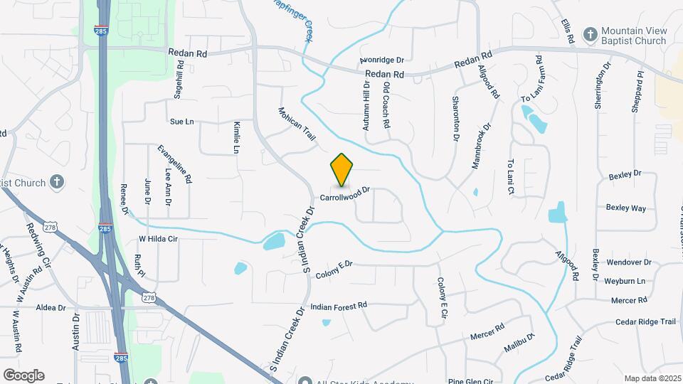 4190 Carrollwood Dr Map and Location Details