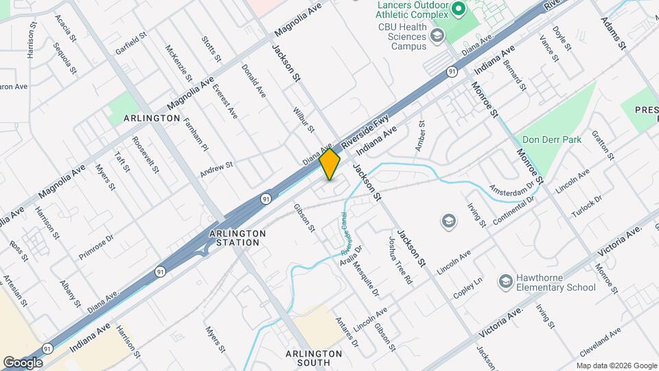 The Hawthorne Map and Location Details