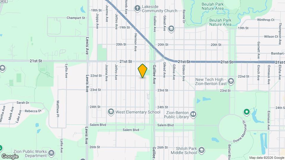 2204 Hebron Ave Map and Location Details