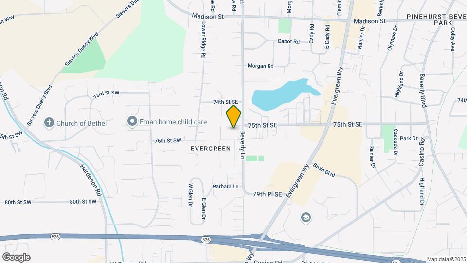 7508 Beverly Ln Mapa y Detalles de la Ubicación