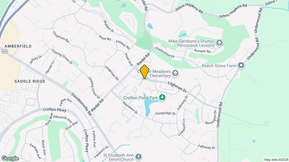 1615 Fendall Ct Map and Location Details