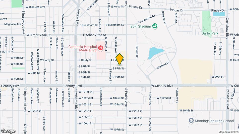 633 E 97th St Mapa y Detalles de la Ubicación