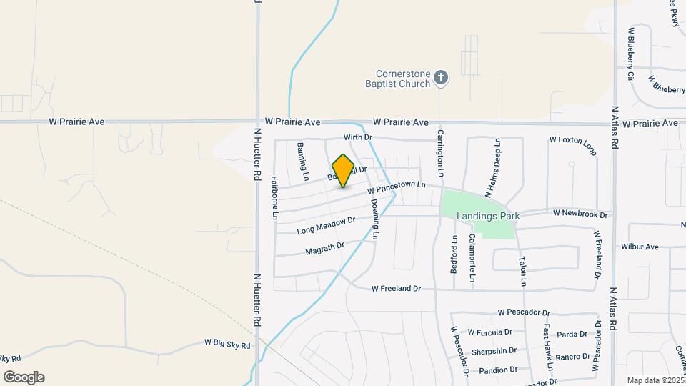 4527 W Princetown Ln Map and Location Details