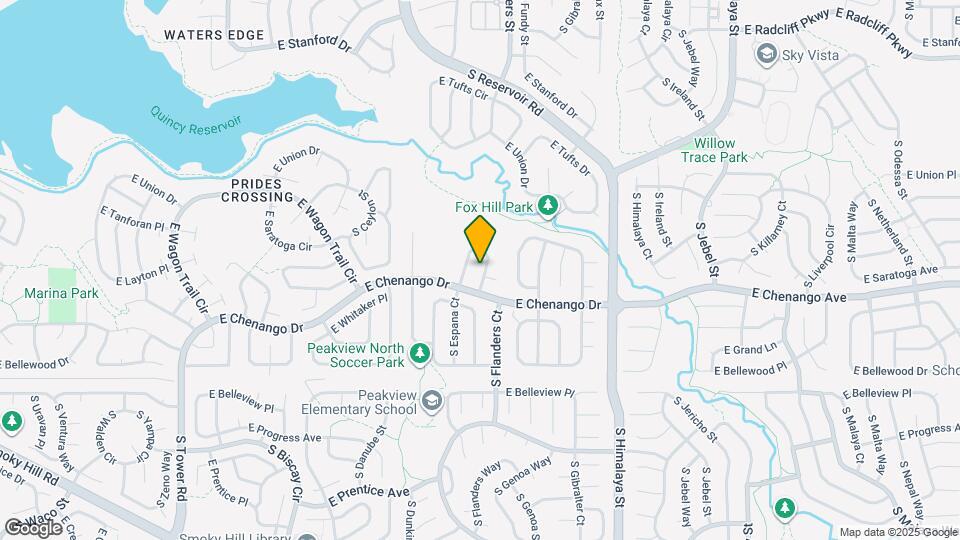 4865 S Espana Ln Map and Location Details