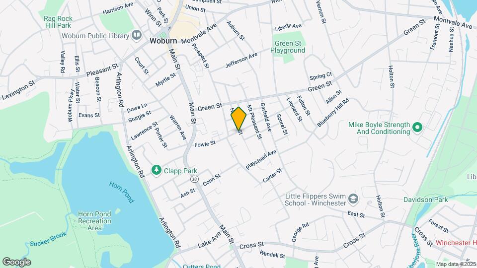 25 Highland St Mapa y Detalles de la Ubicación