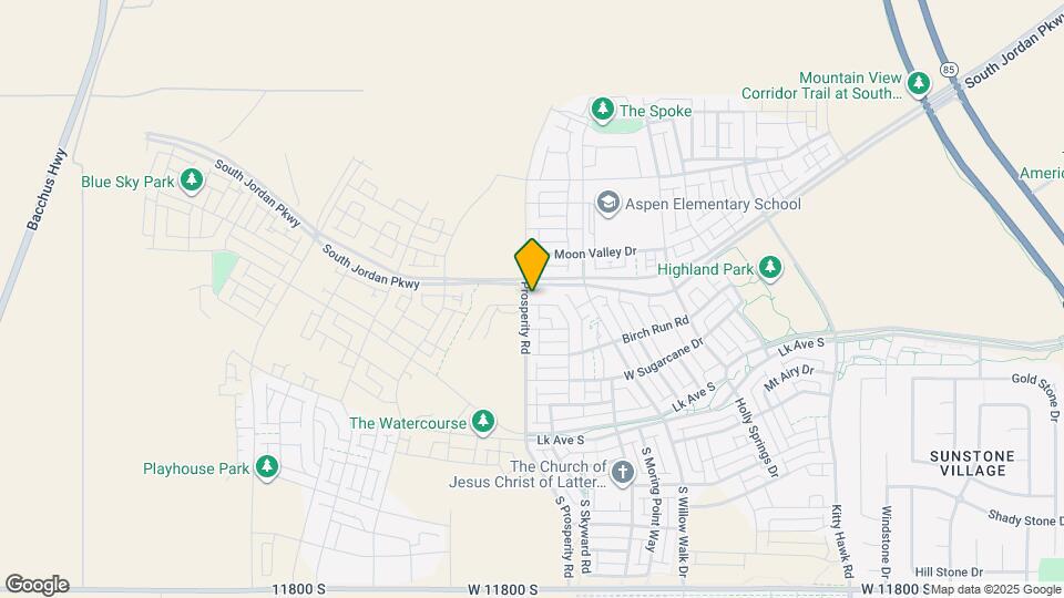 11329 S Prosperity Rd Map and Location Details