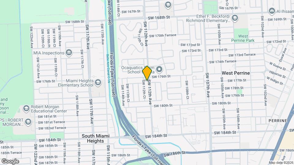 17630 SW 112th Ave Map and Location Details
