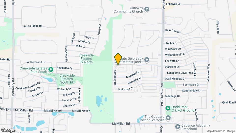 1734 Boxwood Ln Mapa y Detalles de la Ubicación