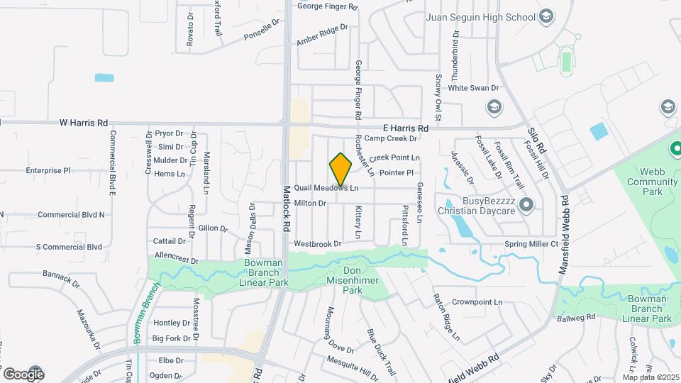 216 Quail Meadows Ln Map and Location Details