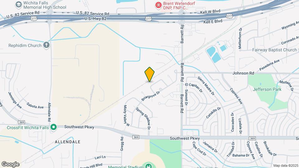 4614 Trailwood Dr Map and Location Details