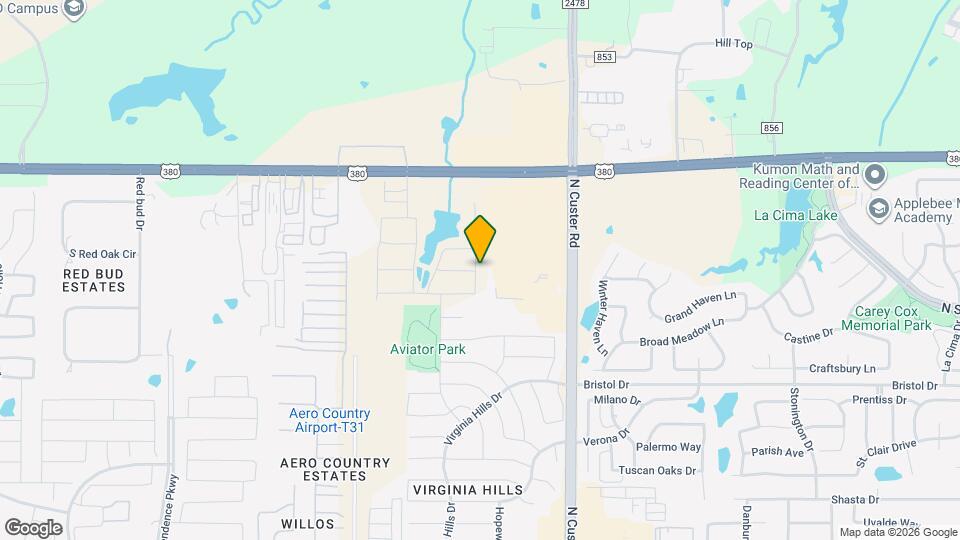 1600 Bleriot Ct Map and Location Details