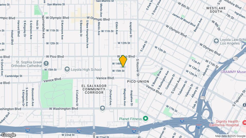 1423 Magnolia Ave (Hart Properties, LLC) Map and Location Details
