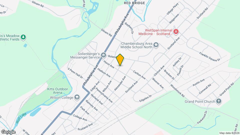 1780 Wilson Ave Map and Location Details