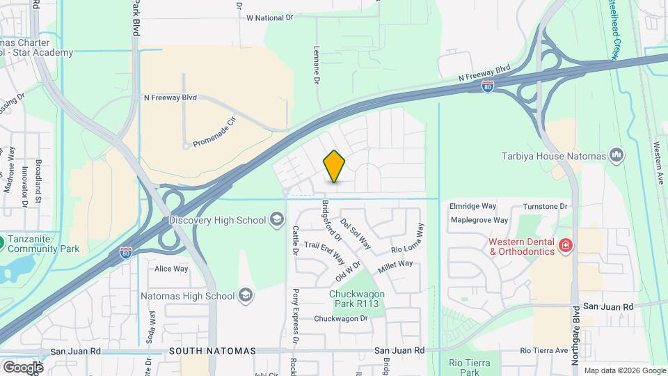 1345 Harvest Glen Way Map and Location Details