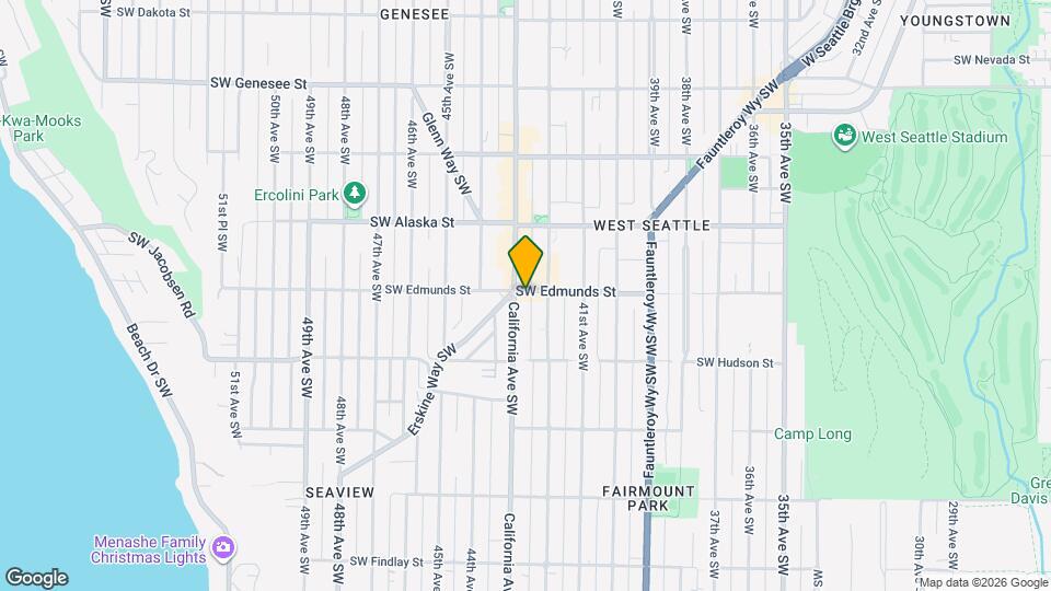 4215 SW Edmunds St Map and Location Details