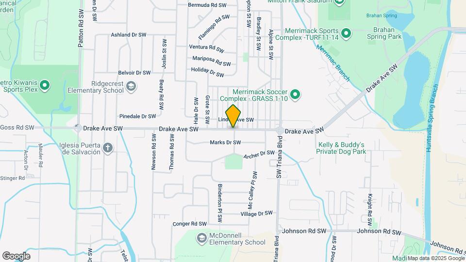 3401 Drake Ave SW Map and Location Details