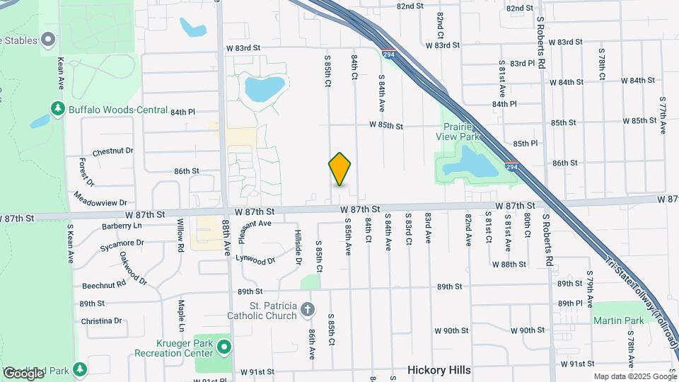 8649 S 85th Ct Map and Location Details