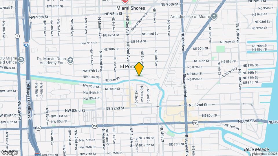 256 NE 85th St Map and Location Details