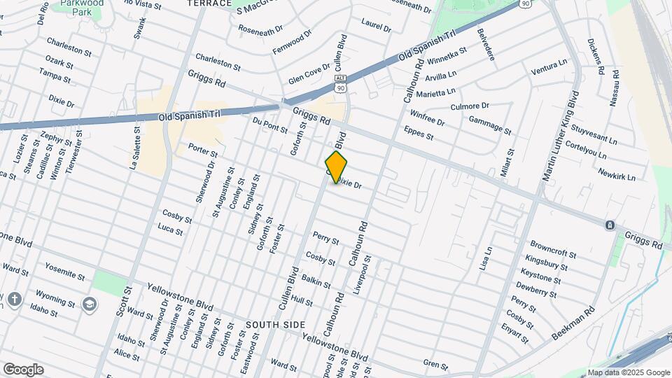 4507 Kingsbury St Map and Location Details