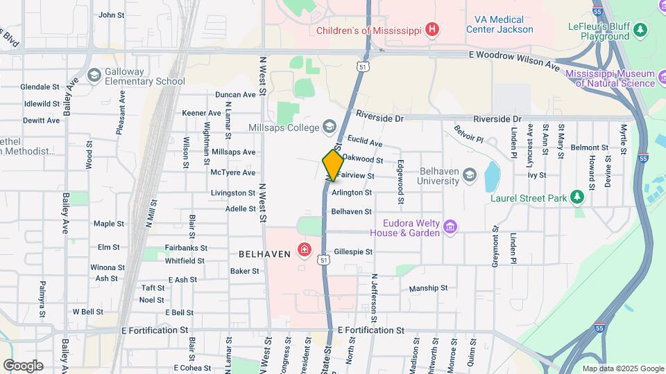1510 N State St Map and Location Details