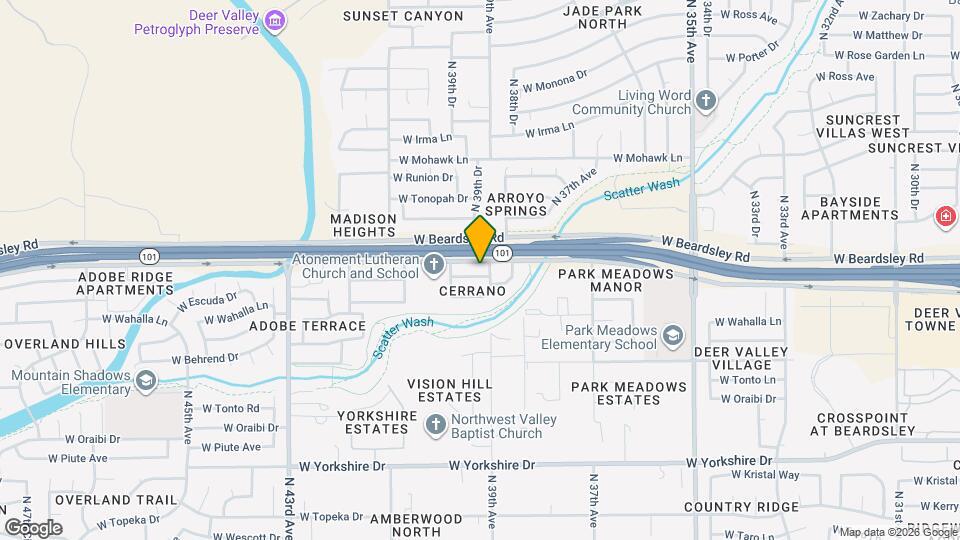 3908 W Goodman Dr Map and Location Details