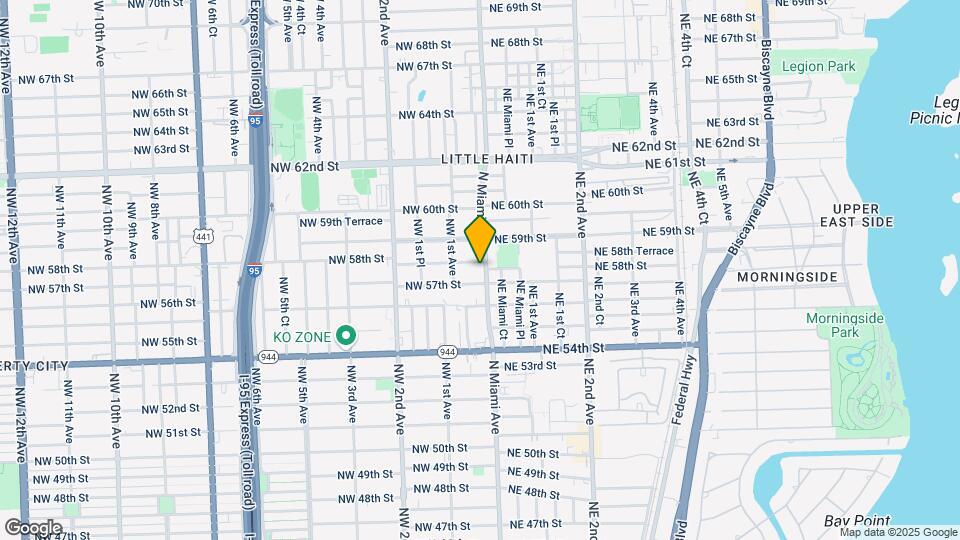 5722 N Miami Ave Map and Location Details