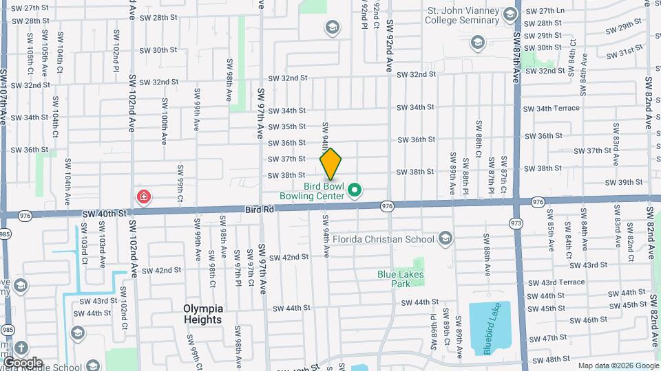 9381 SW 39th St Map and Location Details