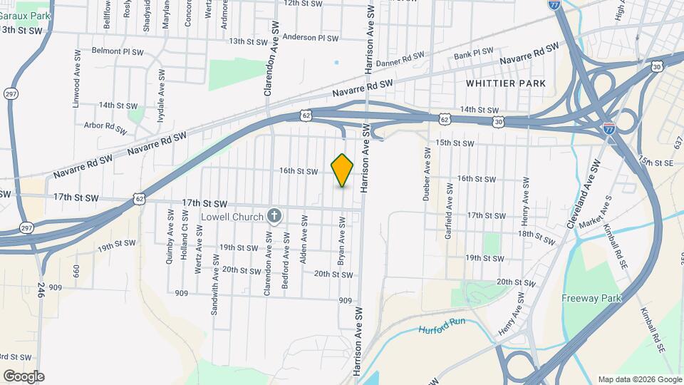 1631 Bryan Ave SW Map and Location Details