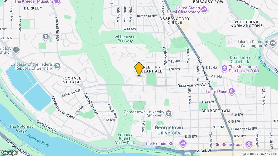 3919 Georgetown Ct NW Map and Location Details