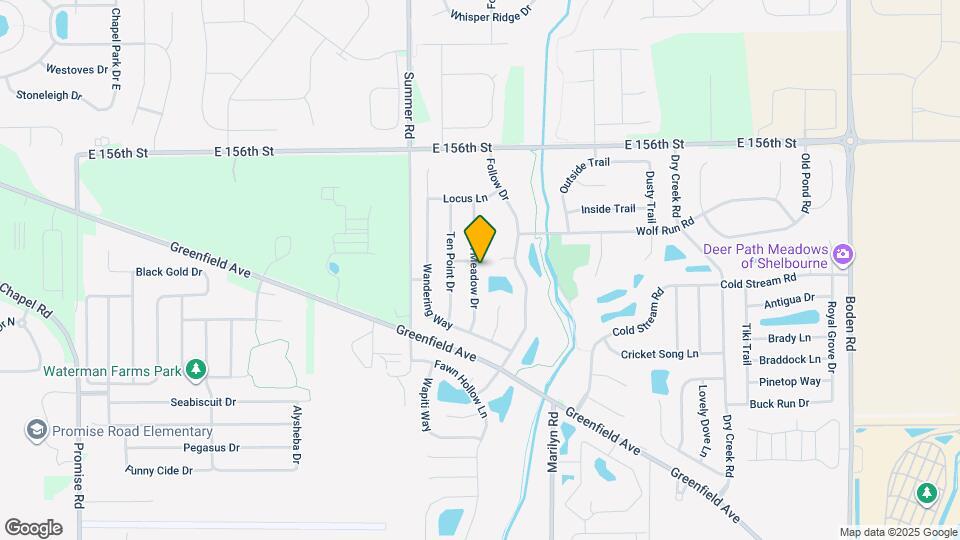 15302 Fawn Meadow Dr Map and Location Details