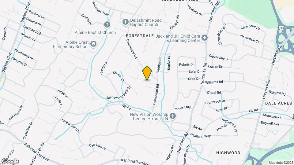 4405 Delashmitt Rd Mapa y Detalles de la Ubicación