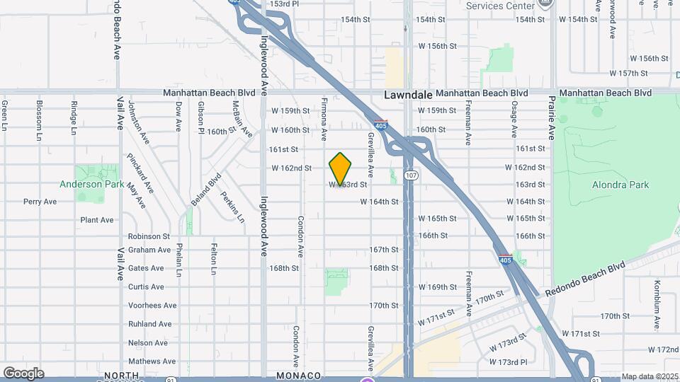 4556 W 163rd St Map and Location Details