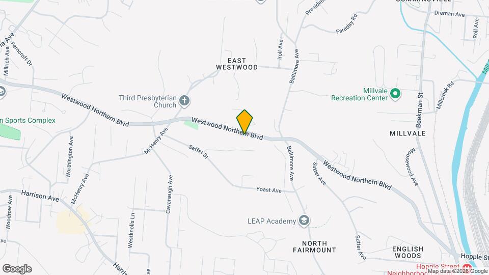 2203 Westwood Northern Blvd Map and Location Details