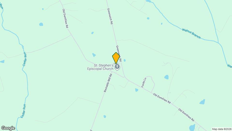 8691 Old Dumfries Rd Map and Location Details