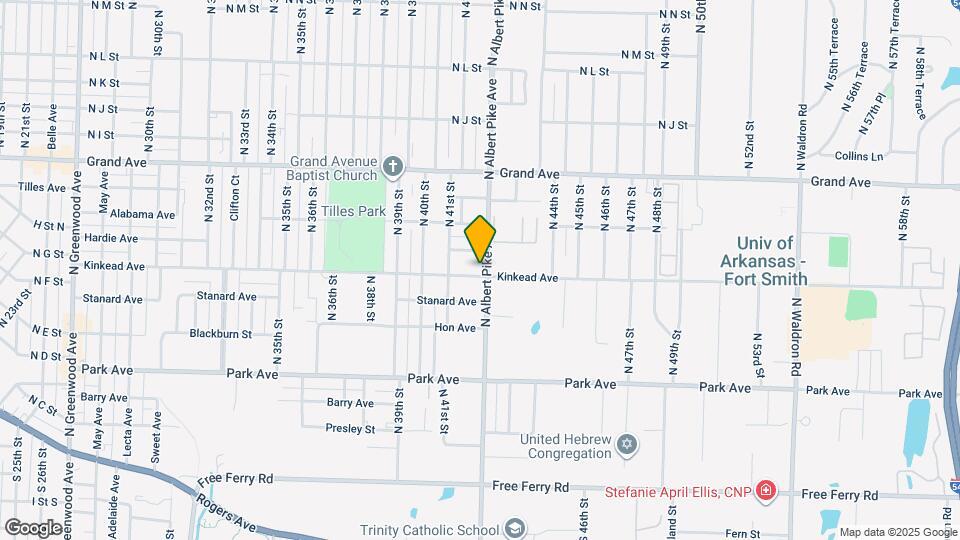 4131 Kinkead Ave Map and Location Details