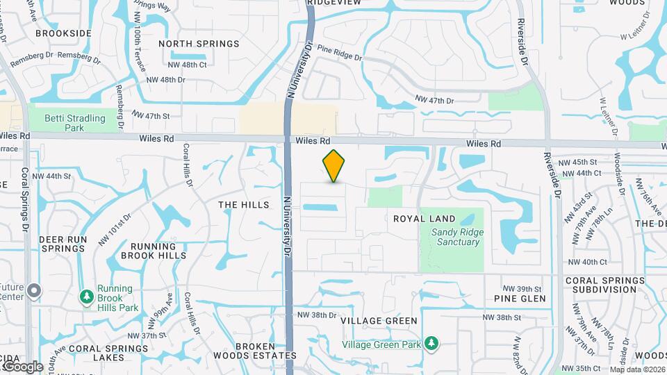9130 NW 44th Ct Map and Location Details