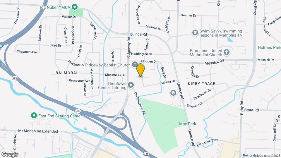2501 Tarbet Dr Map and Location Details