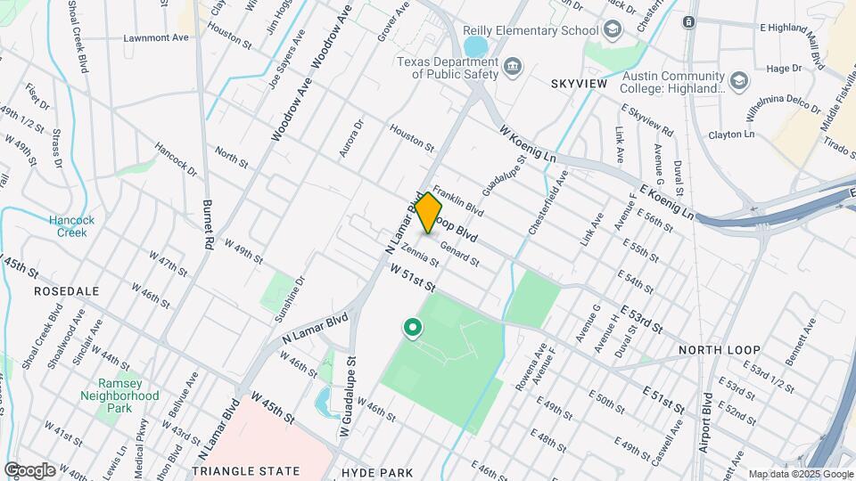 611 Genard St Map and Location Details