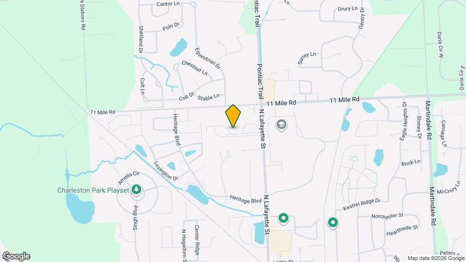 61186 Greenwood Dr Map and Location Details