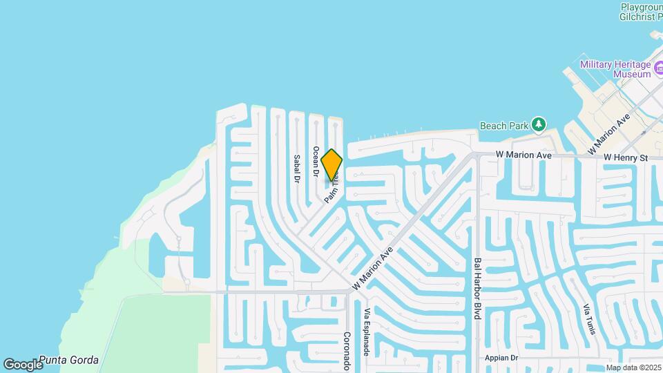 2310 Palm Tree Dr Map and Location Details